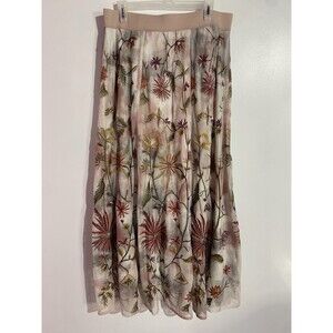 Soft Surrounding Skirt L Maxi Splendor Floral Embroidered Cottagecore Feminine